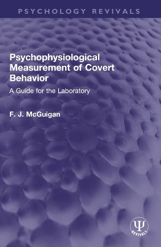 Cover image for Psychophysiological Measurement of Covert Behavior