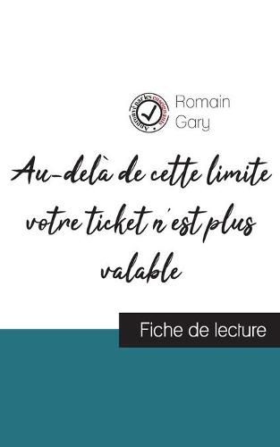 Cover image for Au-dela de cette limite votre ticket n'est plus valable de Romain Gary (fiche de lecture et analyse complete de l'oeuvre)