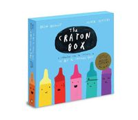 Cover image for The Crayon Box: The Day the Crayons Quit Slipcased edition