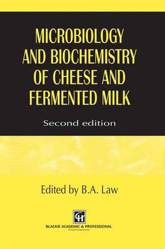 Cover image for Microbiology and Biochemistry of Cheese and Fermented Milk