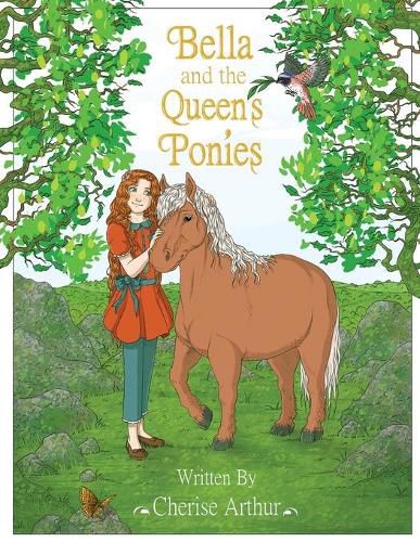 Cover image for Bella and the Queen's Ponies Colouring Book