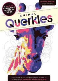 Cover image for Animal Querkles: A puzzling colour-by-numbers book