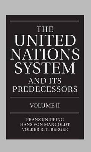 Cover image for The United Nations System and Its Predecessors