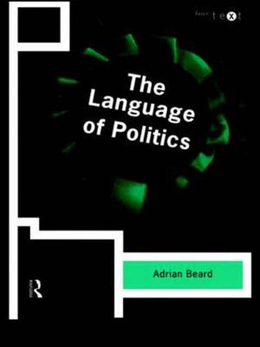 Cover image for The Language of Politics