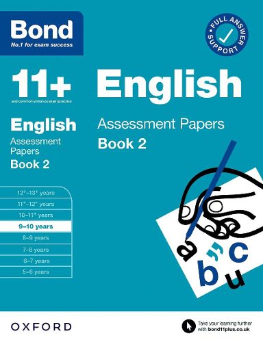 Cover image for Bond 11+ English Assessment Papers 9-10 Years Book 2