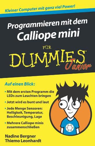 Cover image for Programmieren mit dem Calliope mini fur Dummies Junior