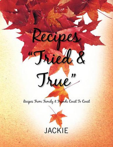 Cover image for Recipes ''Tried & True