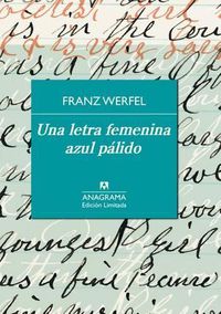 Cover image for Una Letra Femenina Azul Palido