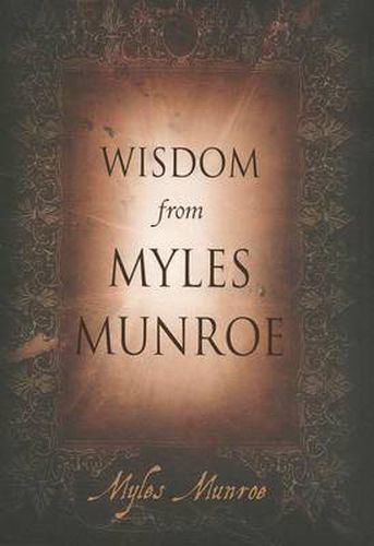 Cover image for Wisdom From Myles Munroe