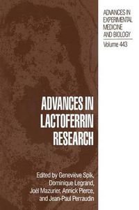 Cover image for Advances in Lactoferrin Research