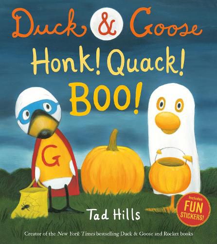 Cover image for Duck & Goose, Honk! Quack! Boo!