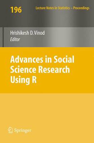 Cover image for Advances in Social Science Research Using R