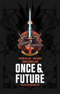 Cover image for Once & Future Book One Deluxe Edition Slipcover