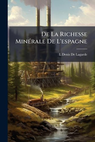 Cover image for de La Richesse Minrale de L'Espagne: Lgislation Des Mines Rsum Des Documents Statistiques Officiels de 1861 1870. Notes, 10 Sur Le Commerce Gnral de L'Espagne, de 1850 1867, 20. Sur La Viabilit: Routes: Et Chemis de Fer