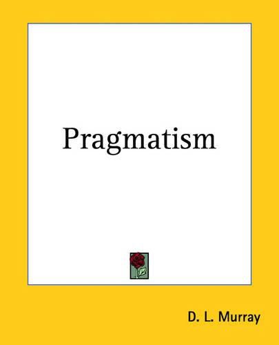 Cover image for Pragmatism