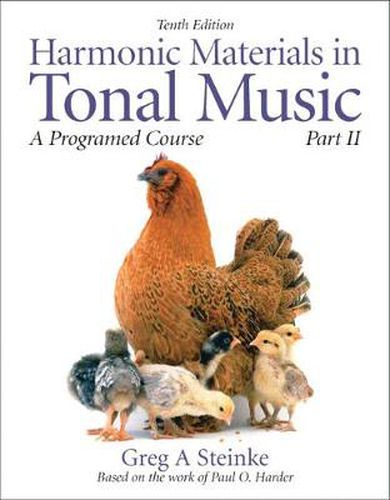 Cover image for Harmonic Materials in Tonal Music: A Programmed Course, Part 2