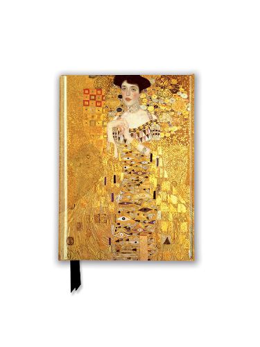 Cover image for Foiled Pocket Journal #85: Gustav Klimt, Adele Bloch Bauer I