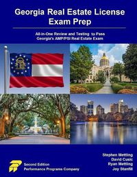 Cover image for Georgia Real Estate License Exam Prep: All-in-One Review and Testing to Pass Georgia's AMP/PSI Real Estate Exam
