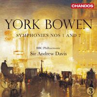 Cover image for Bowen Symphonies Nos 1 & 2