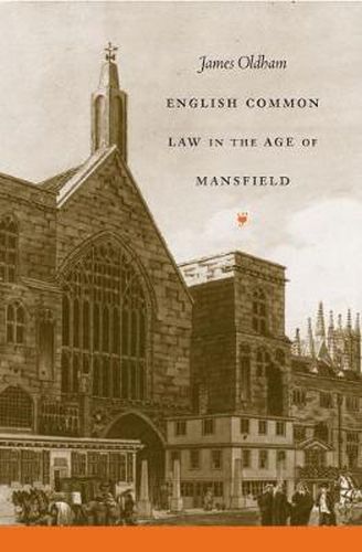 Cover image for English Common Law in the Age of Mansfield