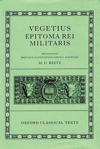 Cover image for Vegetius - Epitoma Rei Militaris