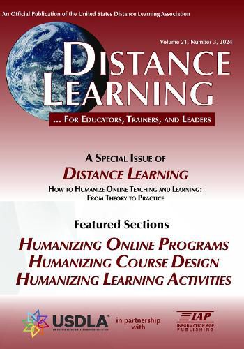 Cover image for Distance Learning Vol 21 Issue 3