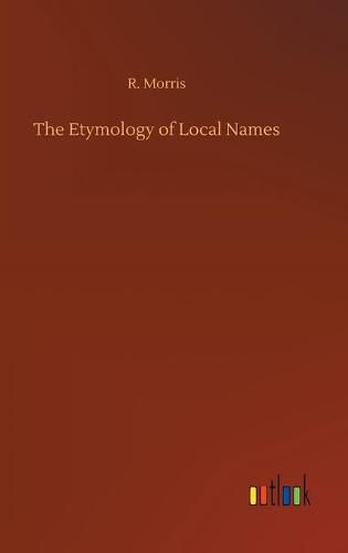 Cover image for The Etymology of Local Names