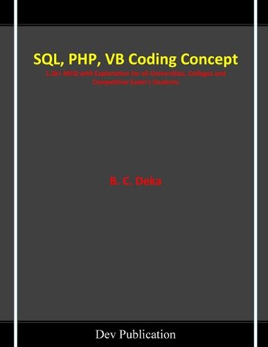 Cover image for SQL, PHP, VB Coding Concept