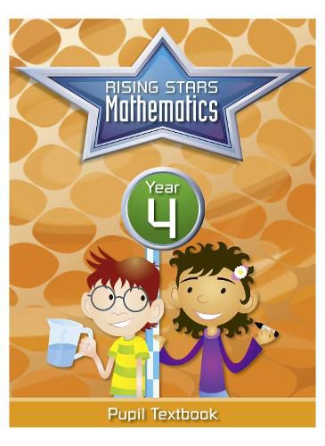 Cover image for Rising Stars Mathematics Year 4 Textbook