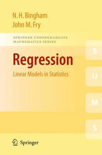 Cover image for Regression: Linear Models in Statistics