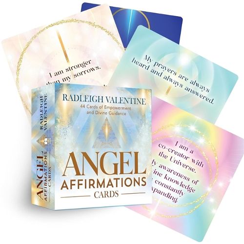 Cover image for Angel Affirmations Cards