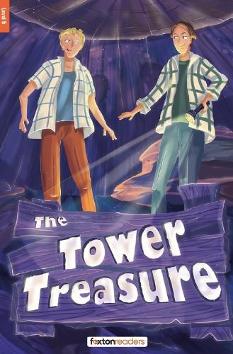 Cover image for The Tower Treasure - Foxton Reader Level-5 (1700 Headwords B2) with free online AUDIO