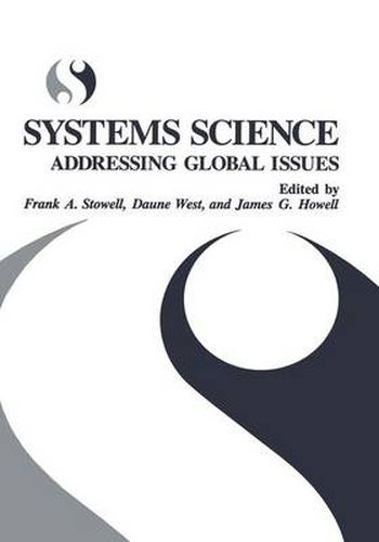 Cover image for Systems Science: Addressing Global Issues