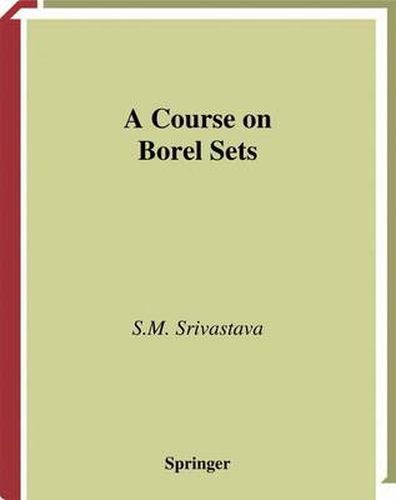 A Course on Borel Sets