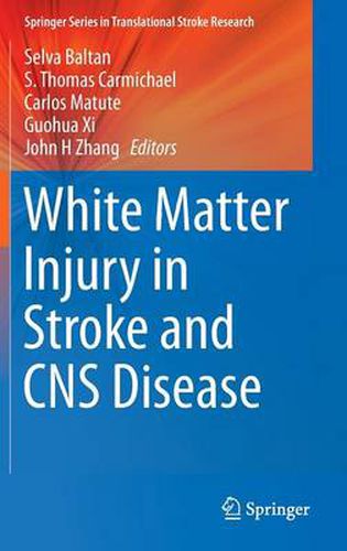 Cover image for White Matter Injury in Stroke and CNS Disease