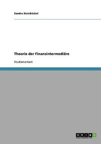 Cover image for Theorie der Finanzintermediare