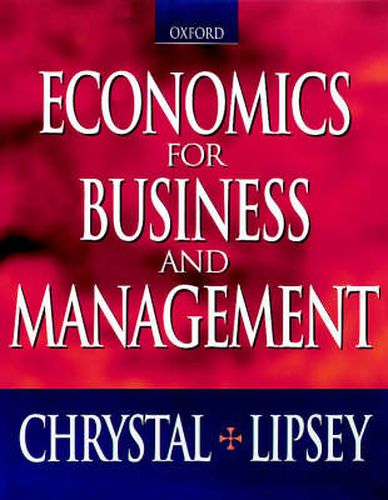 Cover image for Economics for Business and Management