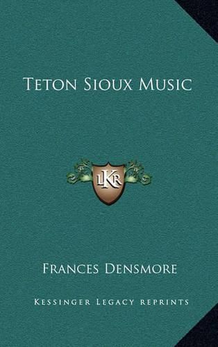 Cover image for Teton Sioux Music