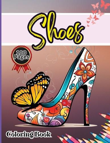 Cover image for Shoes Coloring Book