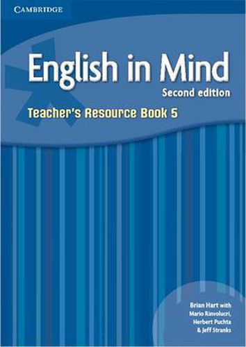 Cover image for English in Mind Level 5 Teacher's Resource Book