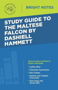 Cover image for Study Guide to The Maltese Falcon by Dashiell Hammett