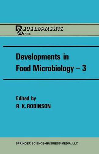 Cover image for Developments in Food Microbiology-3