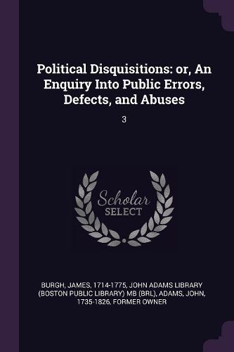 Cover image for Political Disquisitions