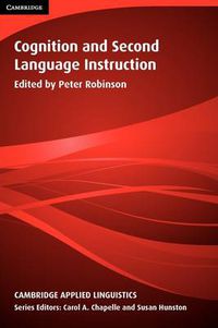 Cover image for Cognition and Second Language Instruction