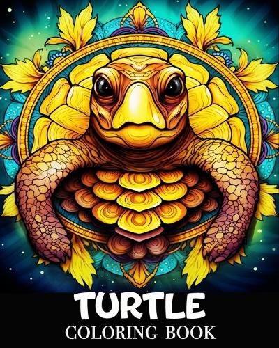 Cover image for Turtle Coloring Book