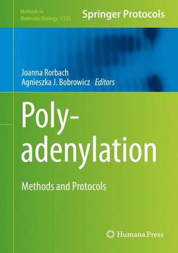 Cover image for Polyadenylation: Methods and Protocols