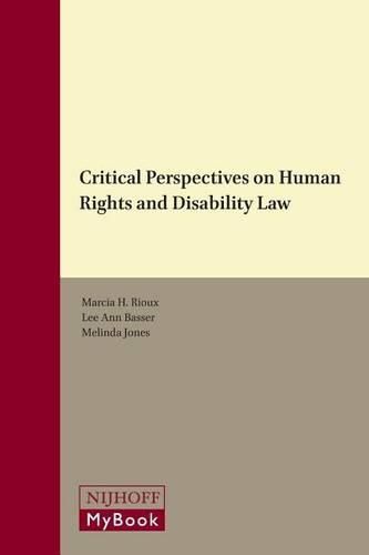 Cover image for Critical Perspectives on Human Rights and Disability Law