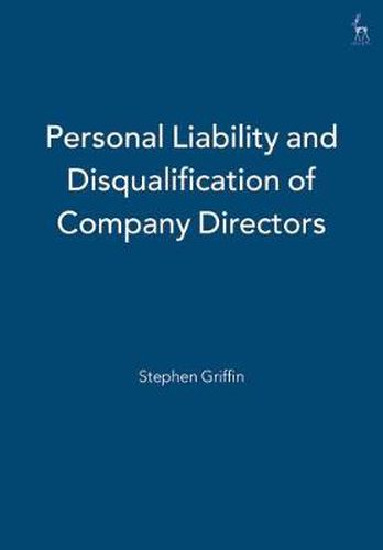 Cover image for Personal Liability and Disqualification of Company Directors