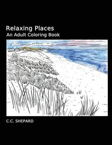 Cover image for Relaxing Places: An Adult Coloring Book