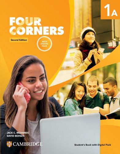 Cover image for Four Corners Level 1A Student's Book with Digital Pack